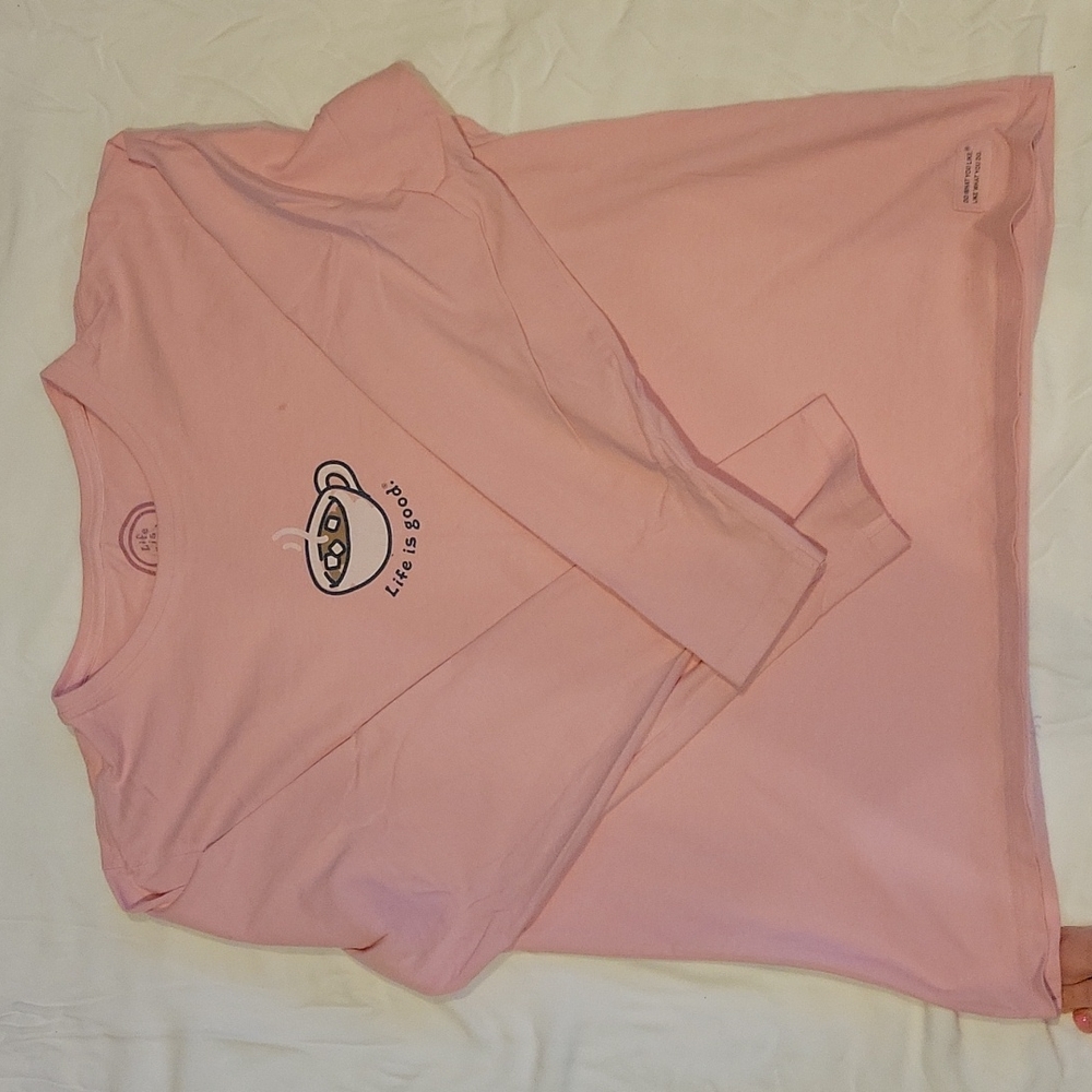 Life Is Good Long Sleeve Tshirt shirt in size Large